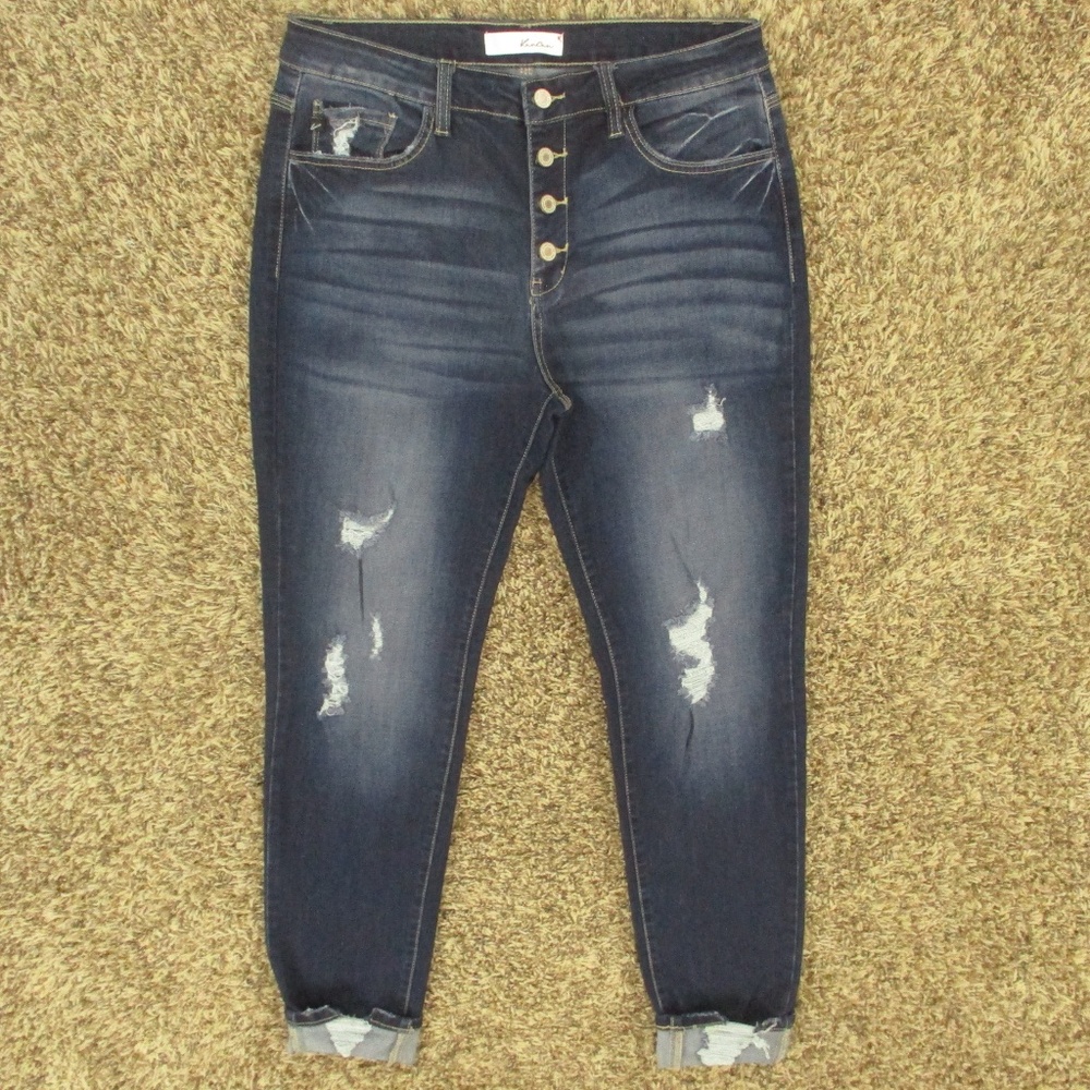 KanCan Dark Blue Skinny Jeans